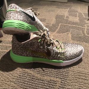 Nike Training Metallic and Camo Shoe